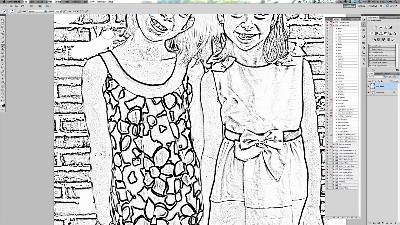 How To Create A Coloring Sheet From Your Own Picture YouTube How To Create A Coloring Sheet From Your Own Picture YouTube