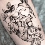 Human Heart Tattoo Design Ideas Images