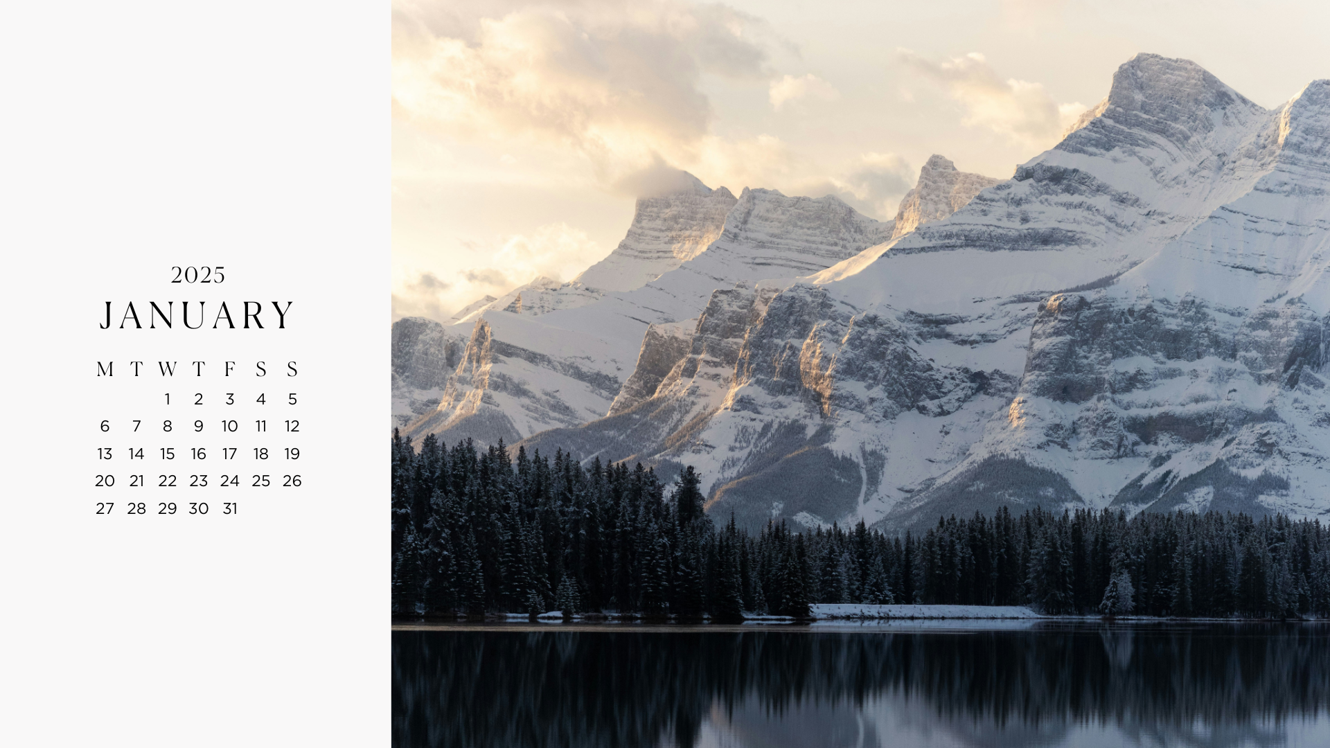 January Tech Backgrounds For 2025