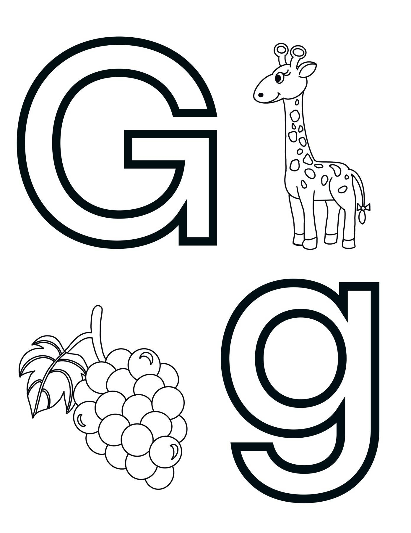 Letter G Alphabet Coloring Page Sheer By Knox Worksheets TPT Letter G Alphabet Coloring Page Sheer By Knox Worksheets TPT