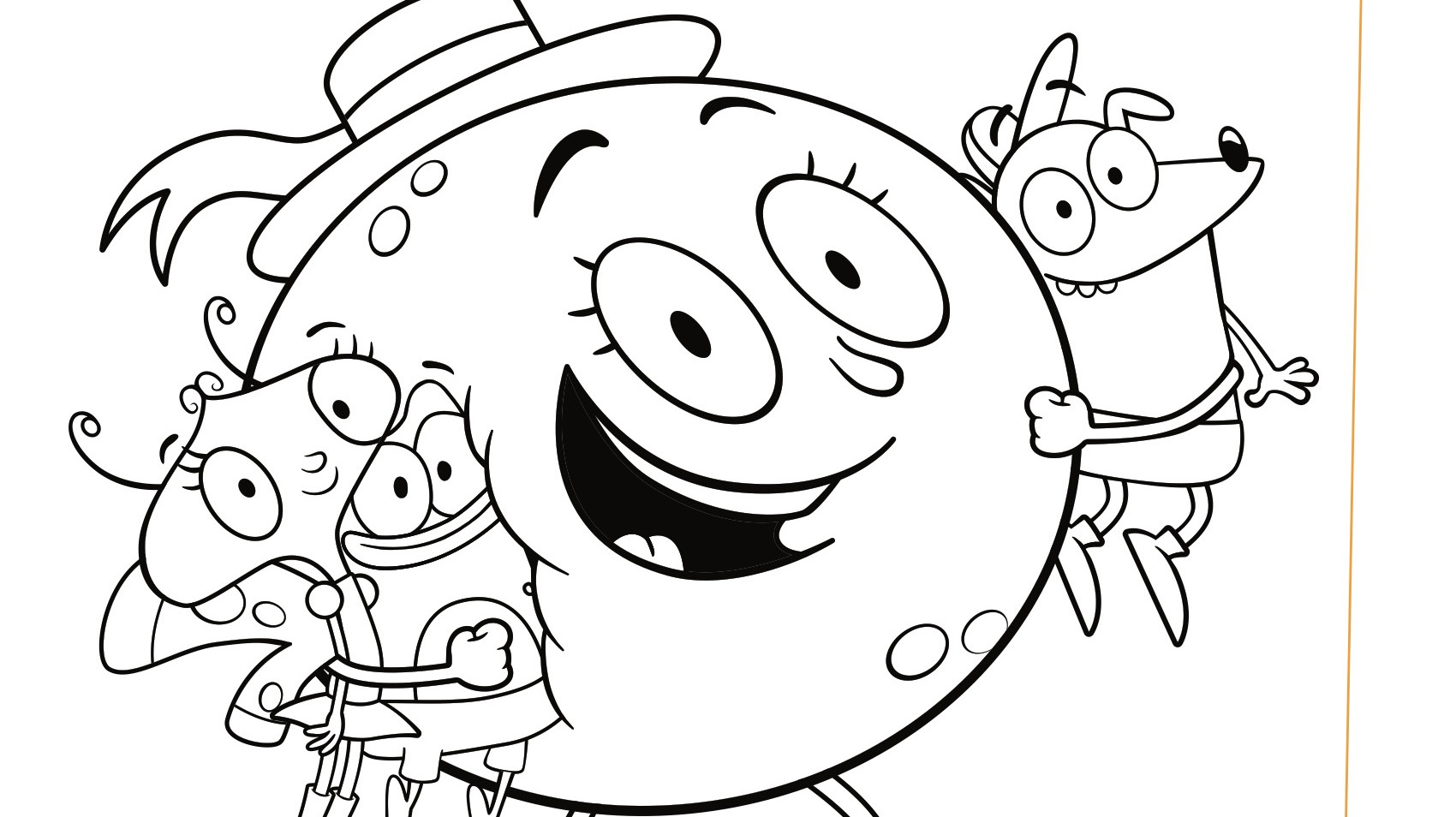 Luna And Friends Coloring Page Kids Coloring Pages PBS KIDS For Parents Luna And Friends Coloring Page Kids Coloring Pages PBS KIDS For Parents