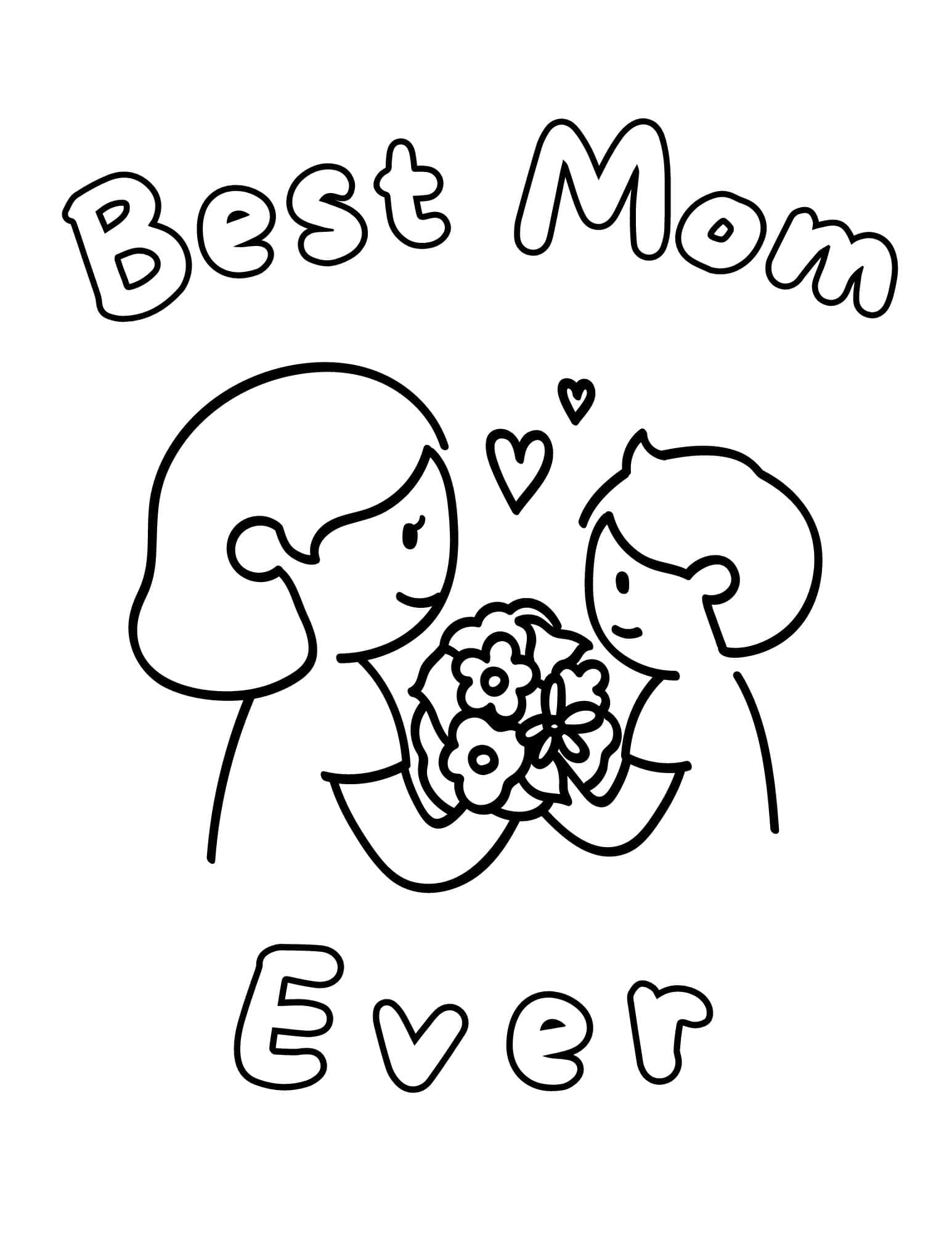 mothers day coloring sheet mothers day coloring sheet