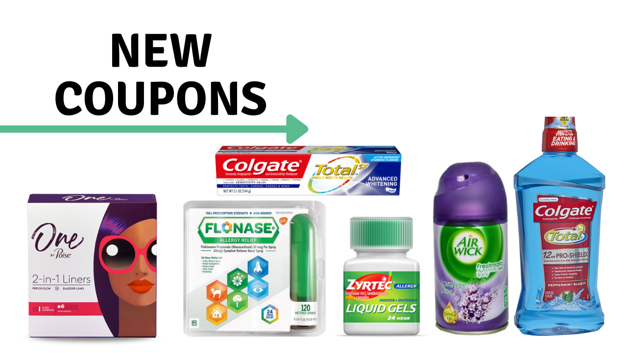 New Coupons Colgate Clairol Zyrtec More Southern Savers New Coupons Colgate Clairol Zyrtec More Southern Savers
