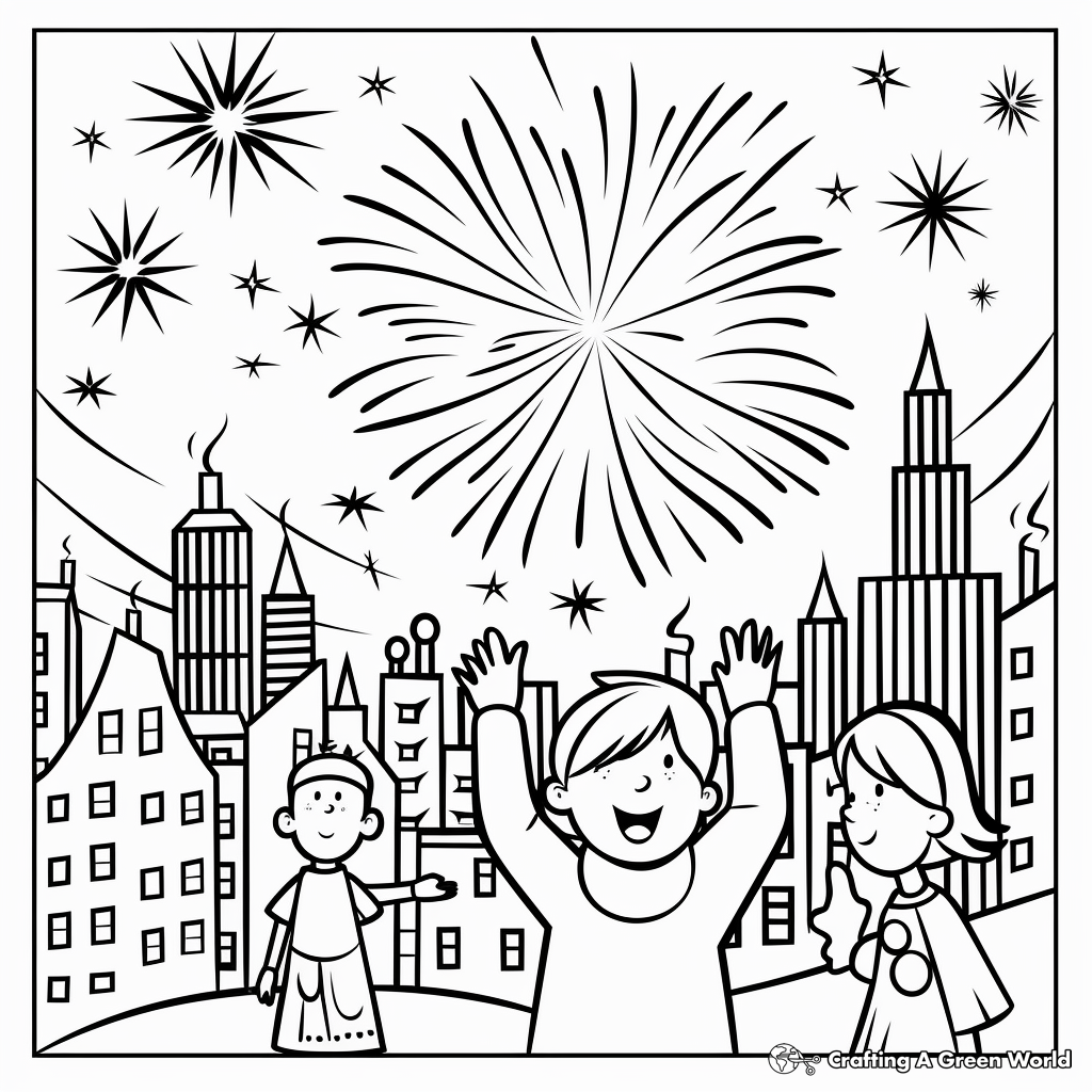 coloring pages new years