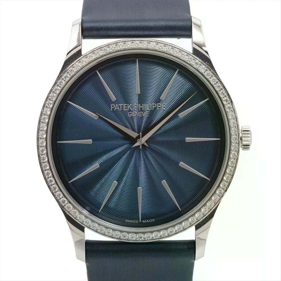 Patek Philippe Ladies Calatrava Joaillerie 4997 200G 001 Ref 4997 200G 001 Watches On Chrono24