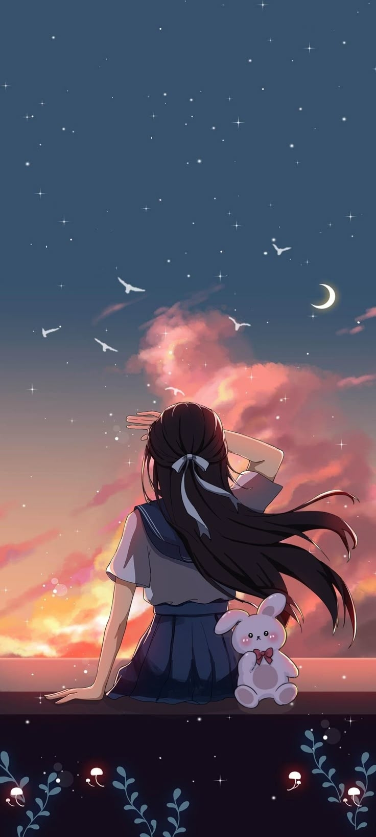 Pin By Lucky Tempo On Wallpapers Set Anime Scenery Wallpaper Anime Scenery Cute Anime Wallpaper