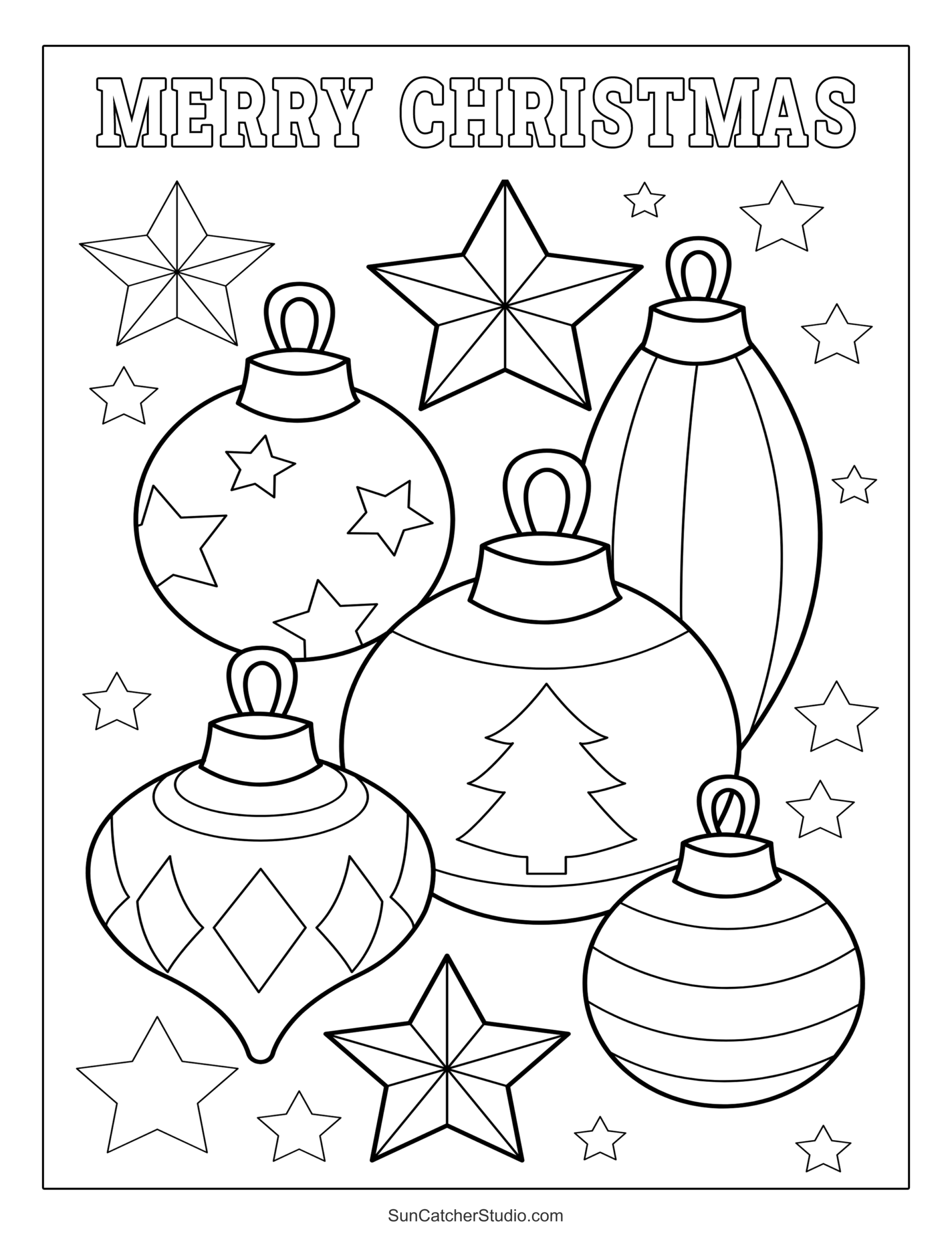 Printable Christmas Coloring Pages And Coloring Sheets Free Printables Monograms Design Tools Patterns DIY Projects