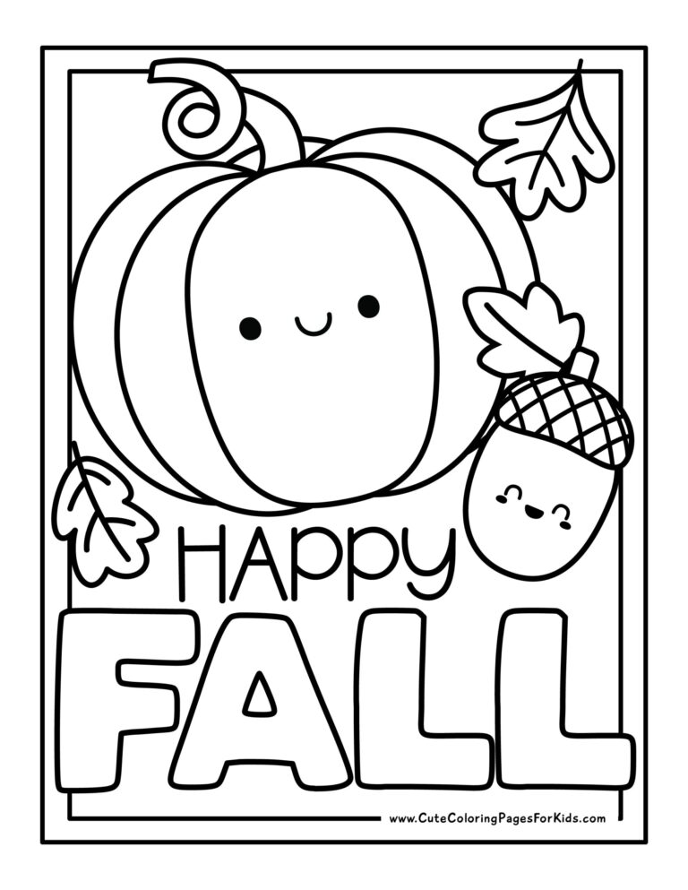 Printable Coloring Pages Cute Coloring Pages For Kids