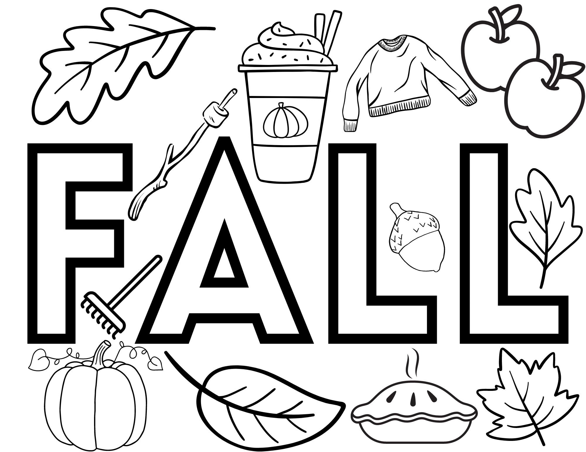 printable fall coloring sheets printable fall coloring sheets