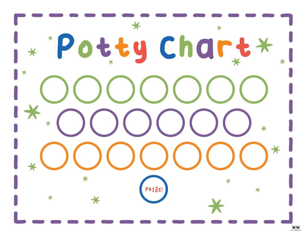 Printable Potty Training Charts 20 Pages Printabulls Printable Potty Training Charts 20 Pages Printabulls