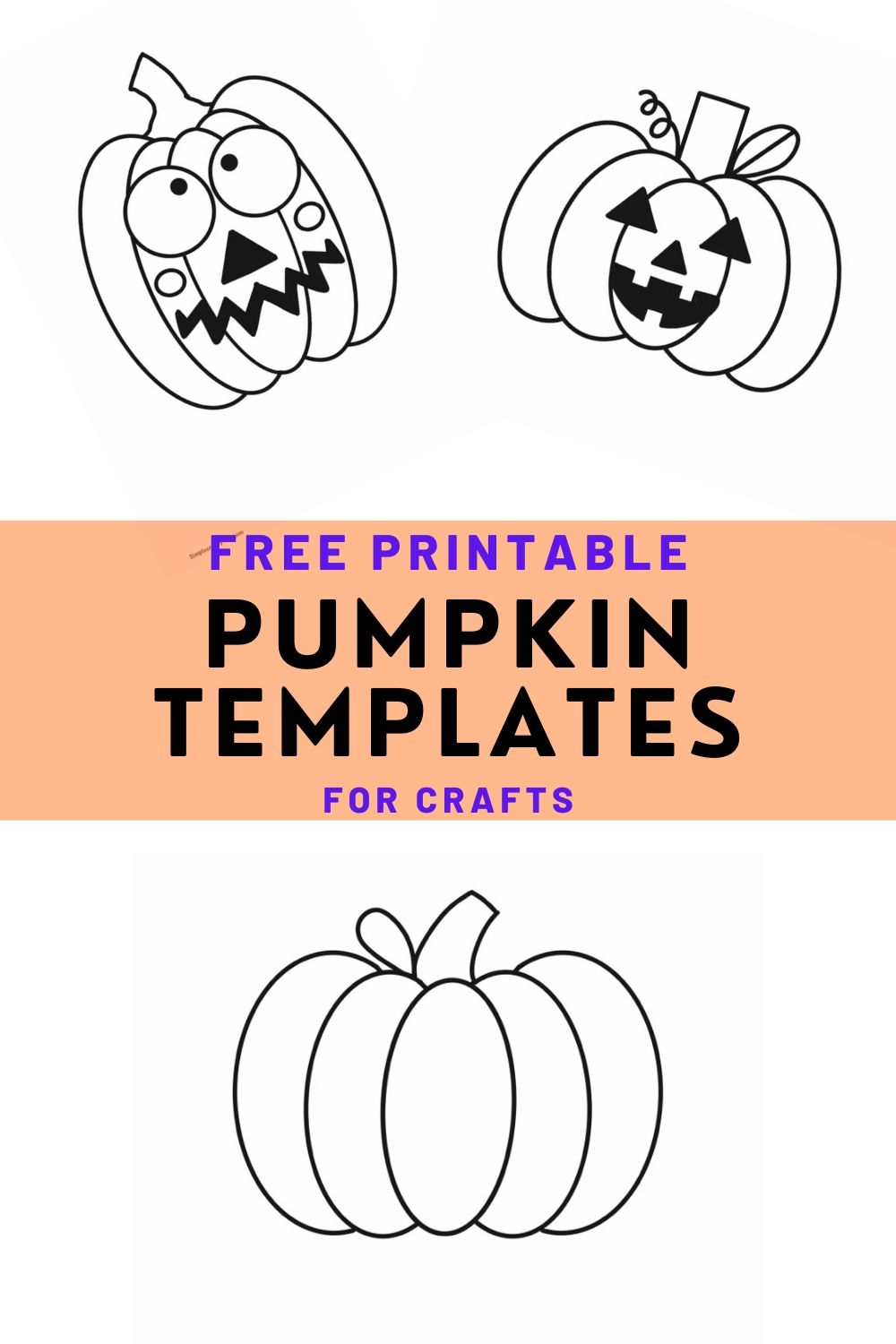 pumpkin template free printable