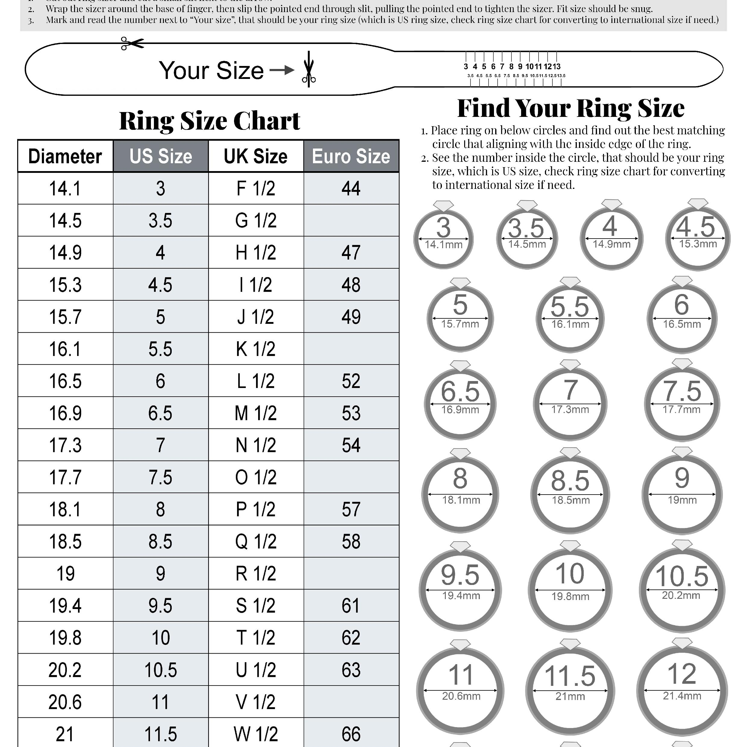 Printable Ring Sizer Ring Size Finder Ring Size Measurin Inspire Uplift