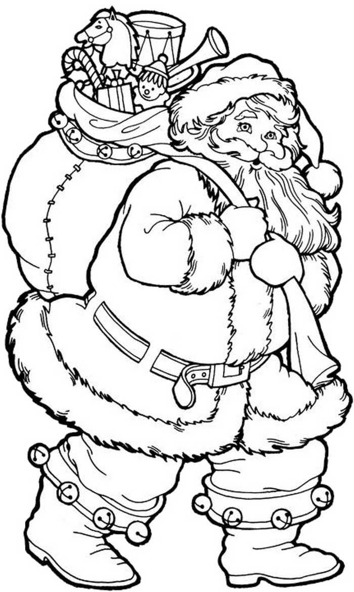 printable xmas coloring pages