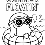 Printable Summer Coloring Pages Crafty Morning