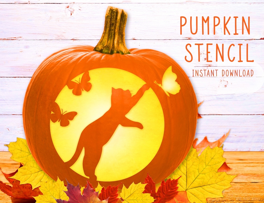 Pumpkin Cat Stencils Free Printable Buy Cat Pumpkin Stencil Halloween Cat Butterflies PRINTABLE Pumpkin Stencil Jack Pumpkin Cat Stencils Free Printable Buy Cat Pumpkin Stencil Halloween Cat Butterflies PRINTABLE Pumpkin Stencil Jack