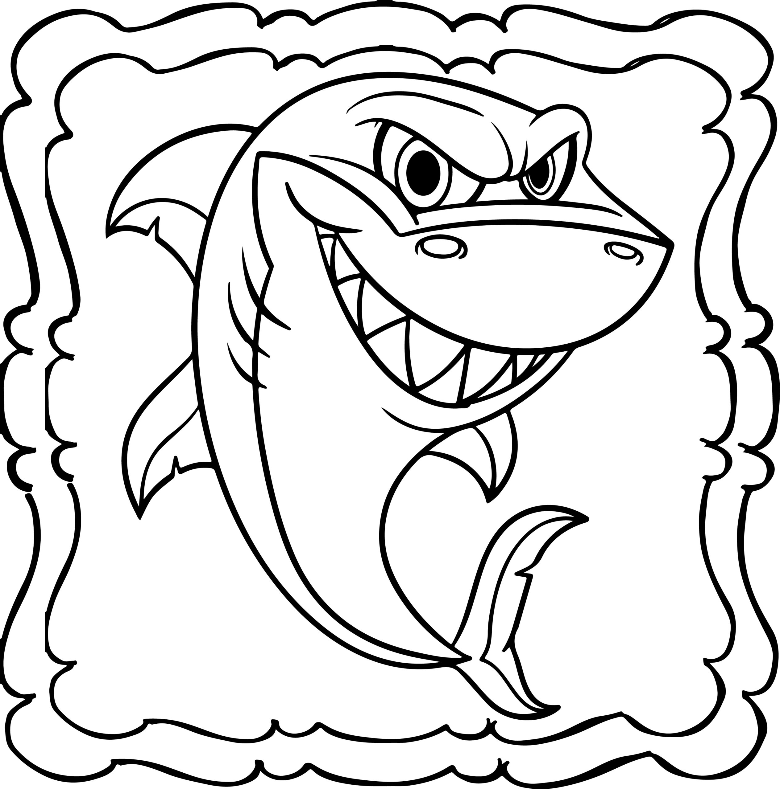 Shark Coloring Book Easy And Fun Sharks Coloring Book For Kids Made By Teachers
