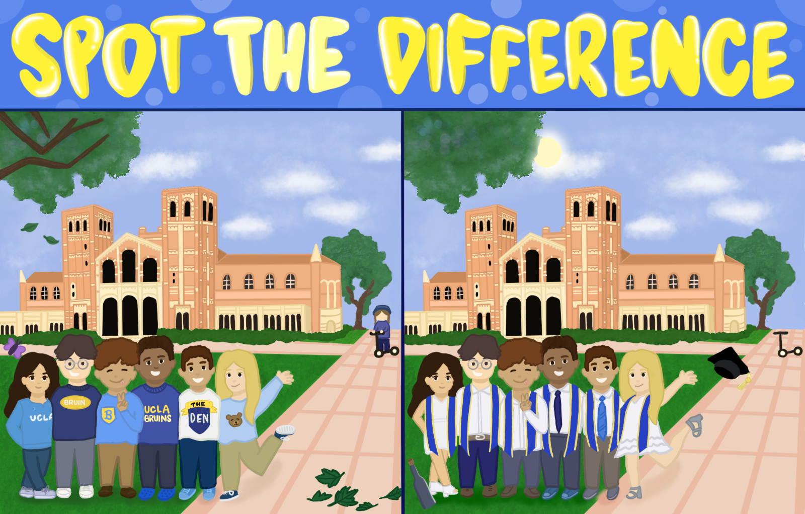 Spot The Difference Daily Bruin