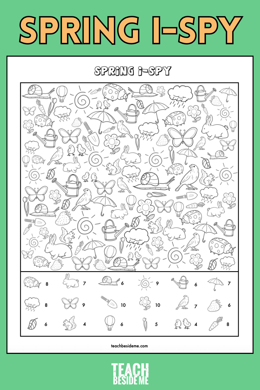 i spy game printable