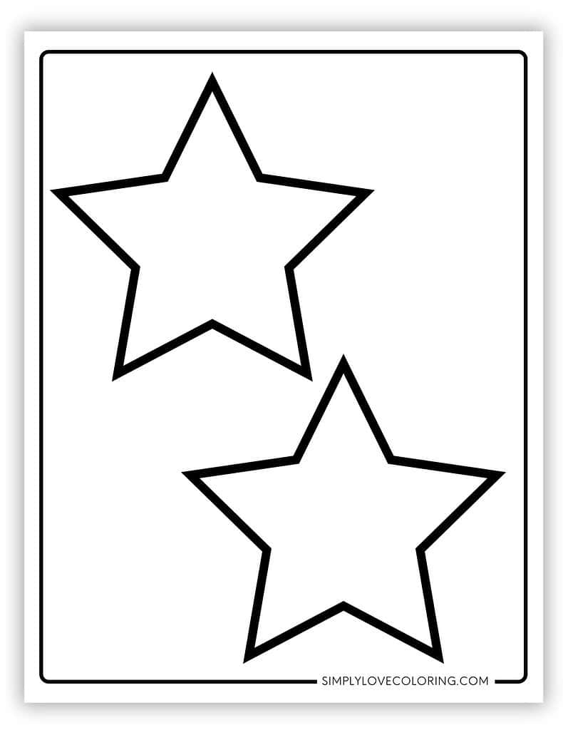 Star Templates Free PDF Printables Simply Love Coloring Star Templates Free PDF Printables Simply Love Coloring