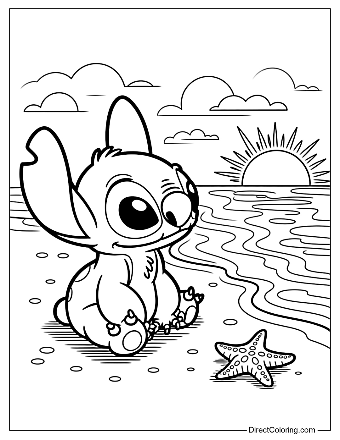 disney print coloring pages