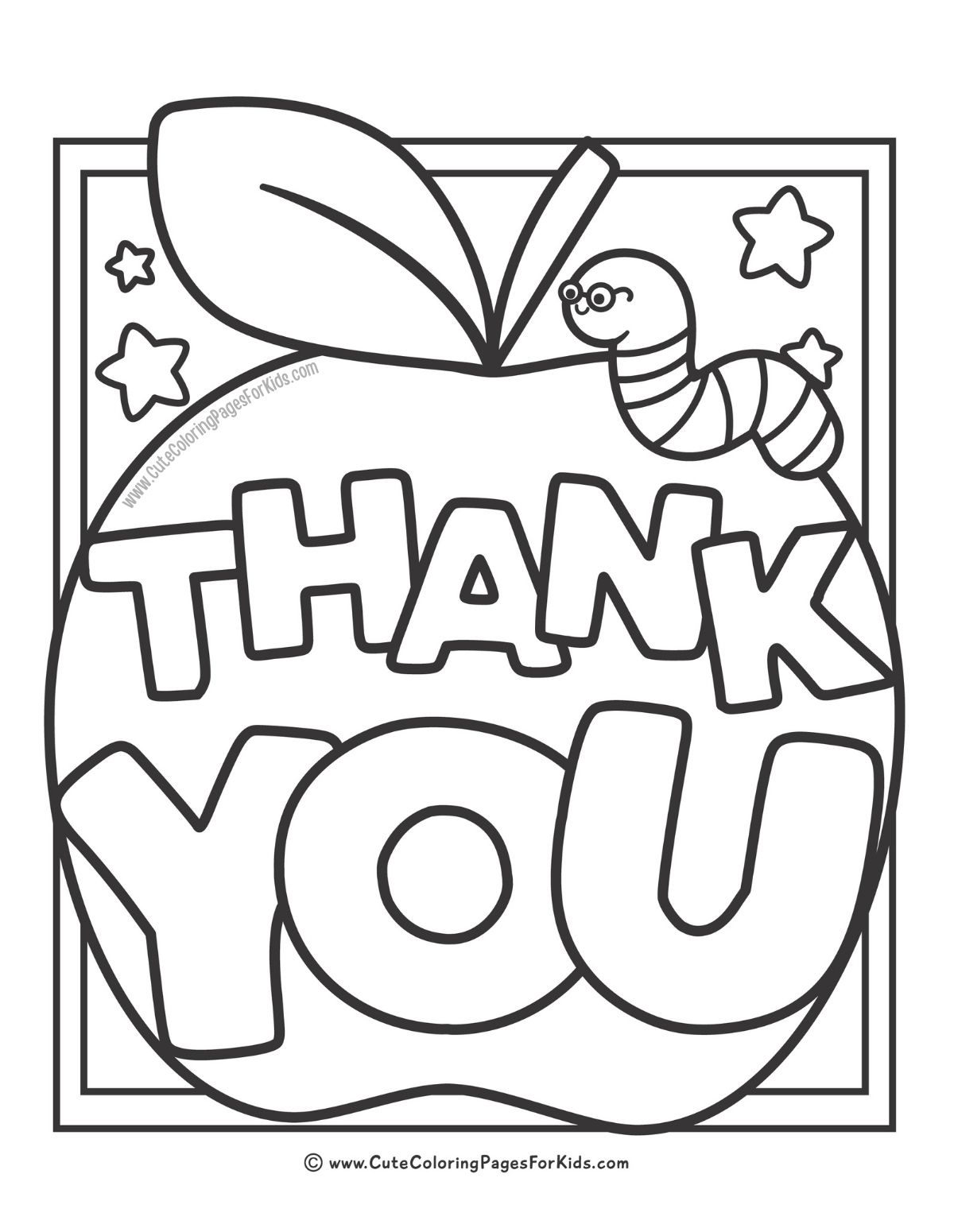 Teacher Appreciation Coloring Pages FREE Printable PDF Downloads Cute Coloring Pages For Kids
