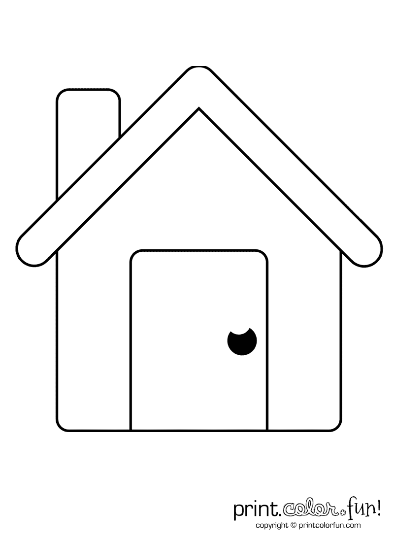 This Picture Of A Simple House Is Ready For Any Colors You Like Worksheets Library This Picture Of A Simple House Is Ready For Any Colors You Like Worksheets Library