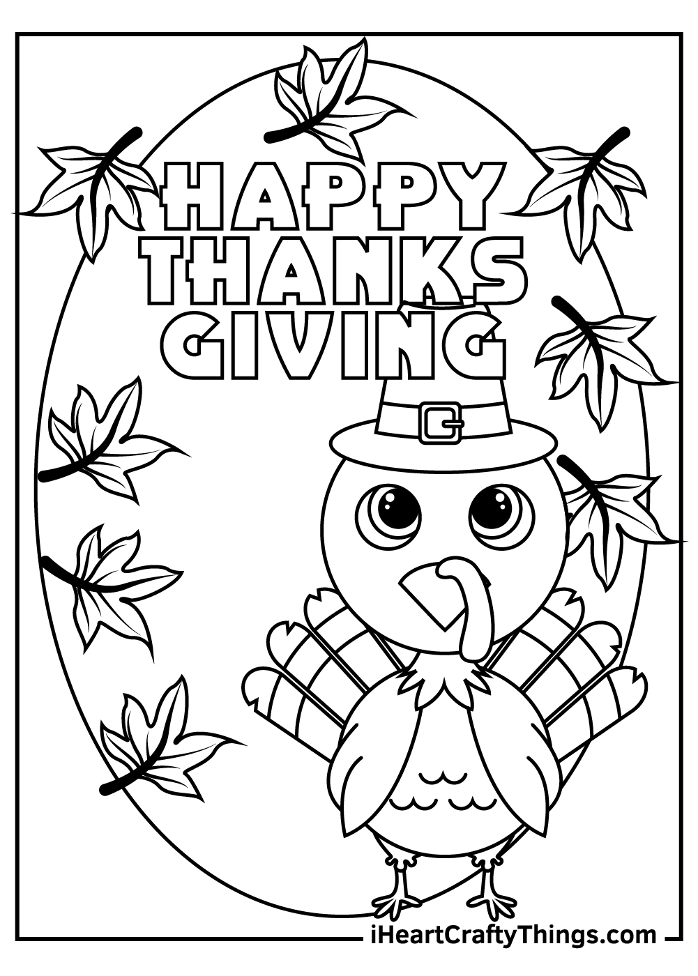 cute thanksgiving coloring pages