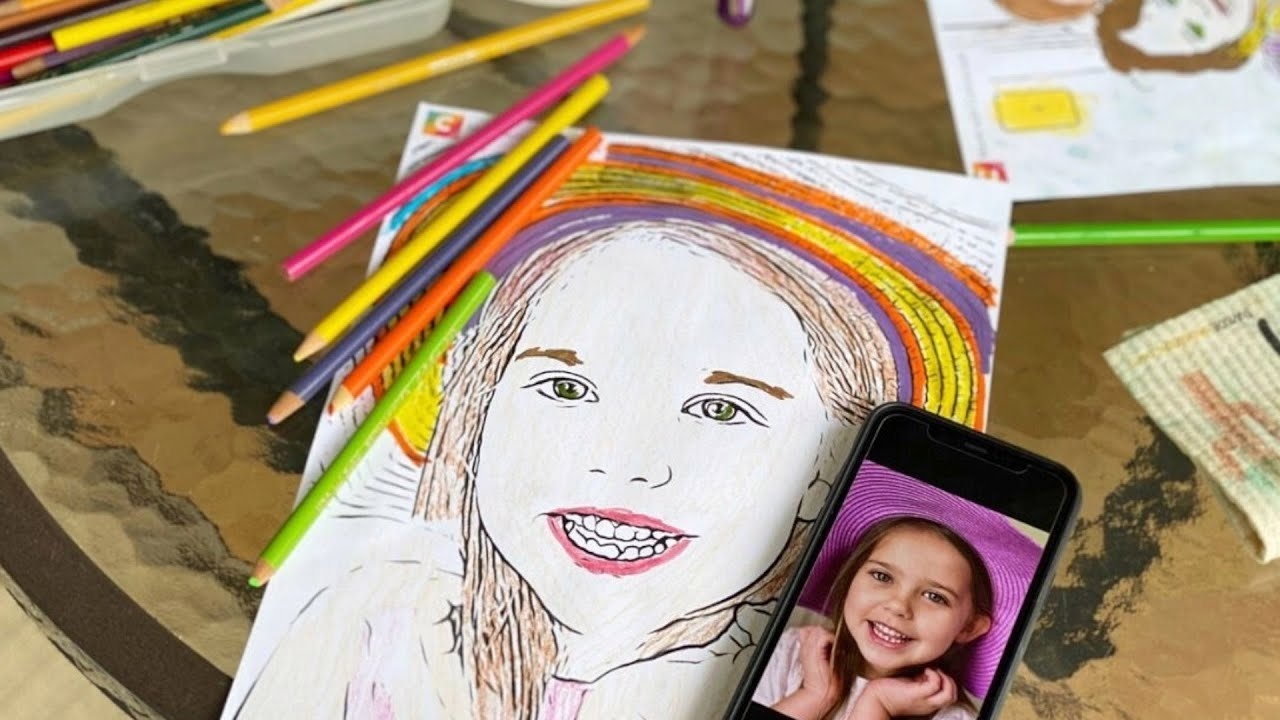 Turn Your Fave Photos Into Custom Coloring Pages With This Free App YouTube