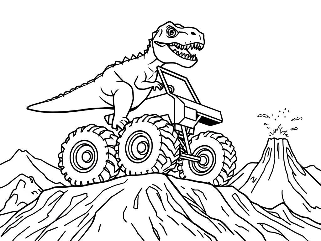 Tyrannosaurus Rex Coloring Page Free Printable Coloring Page