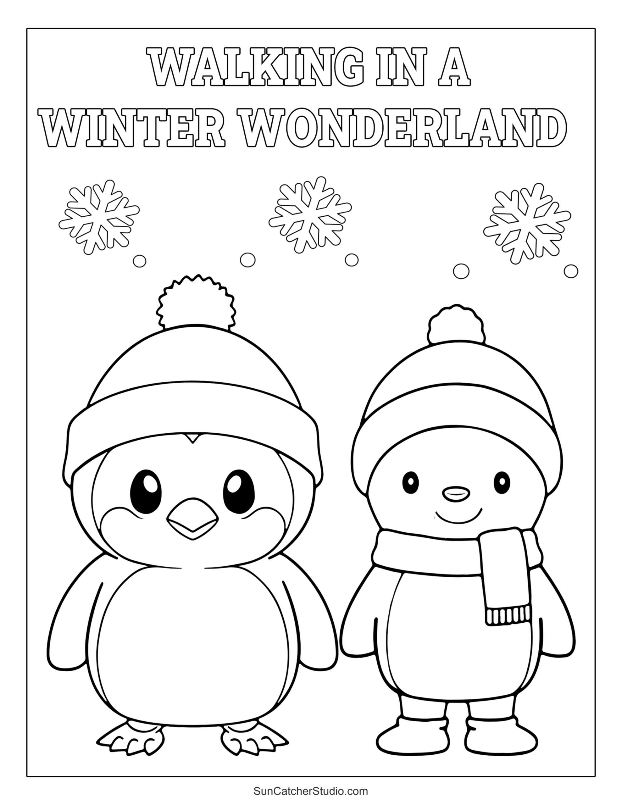 Winter Coloring Pages And Coloring Sheets Free Printables Monograms Design Tools Patterns DIY Projects Winter Coloring Pages And Coloring Sheets Free Printables Monograms Design Tools Patterns DIY Projects