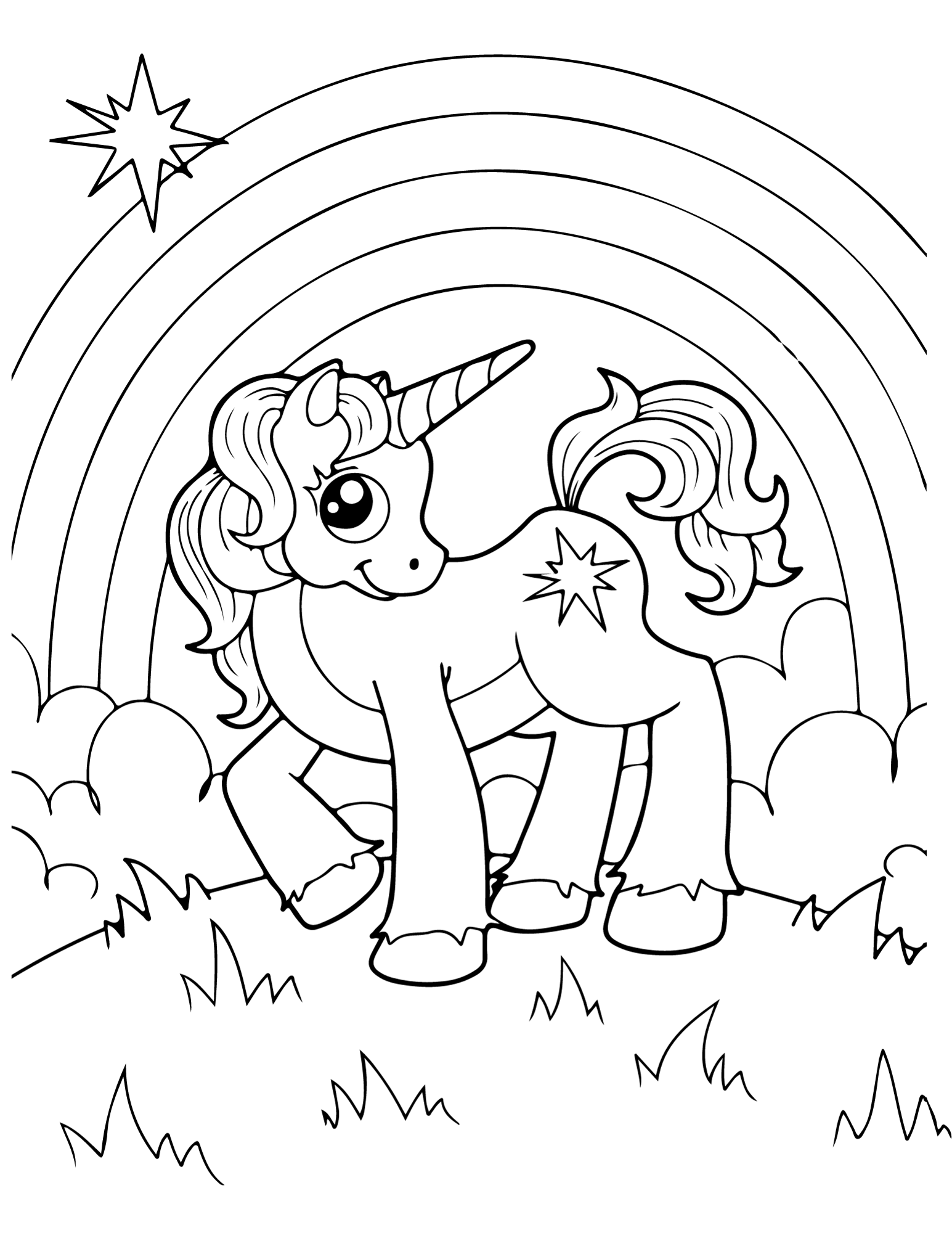 15 Free Printable Unicorn Coloring Pages AllFreePaperCrafts 15 Free Printable Unicorn Coloring Pages AllFreePaperCrafts