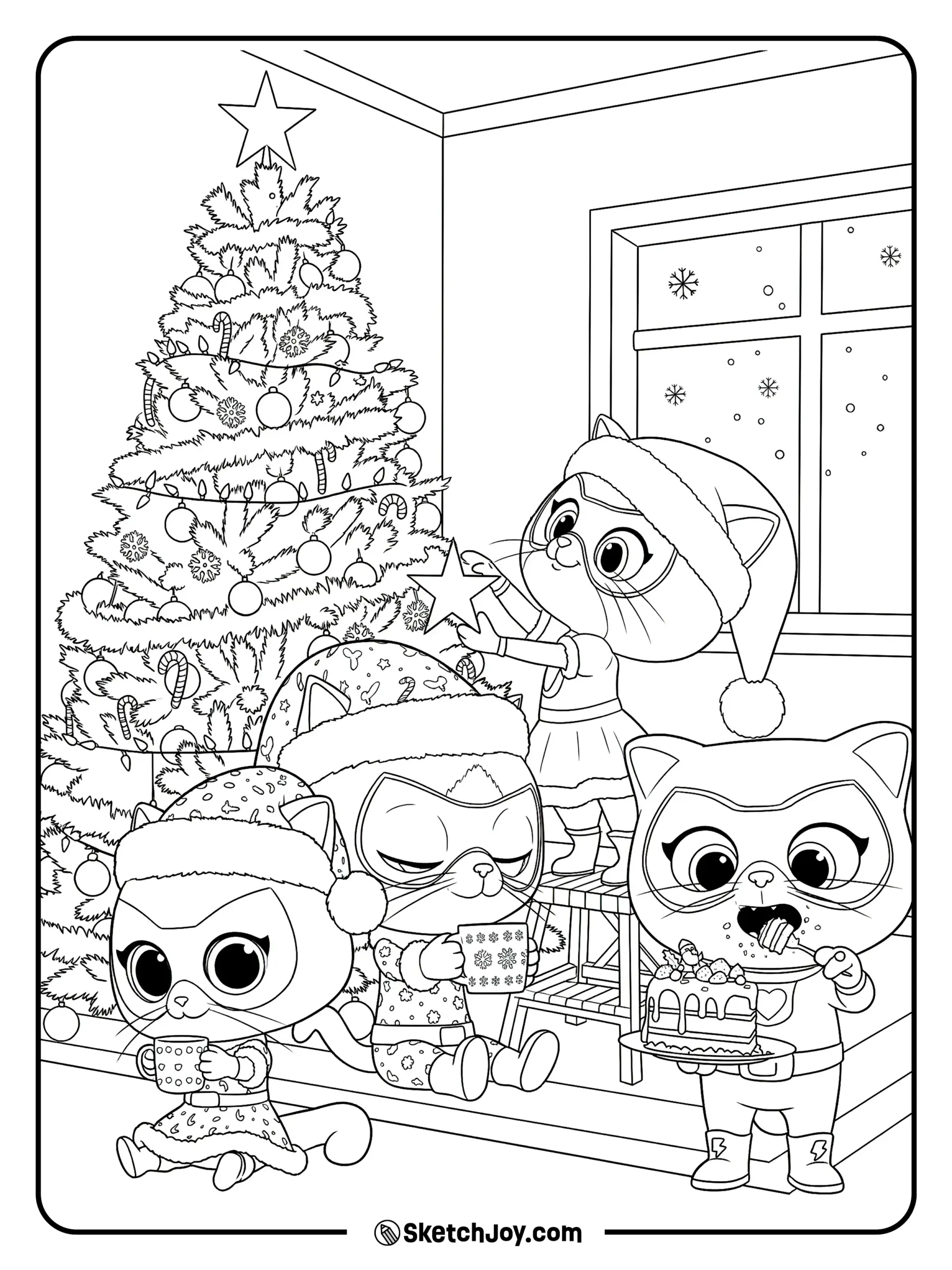 19 SuperKitties Coloring Pages Free Printable PDFs 19 SuperKitties Coloring Pages Free Printable PDFs