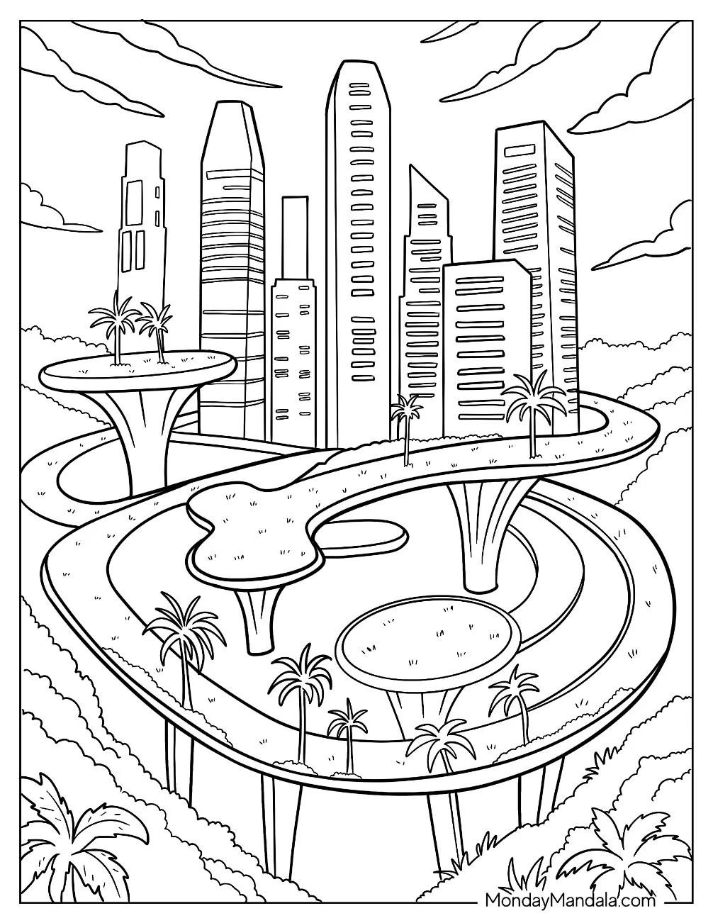 20 City Coloring Pages Free PDF Printables 20 City Coloring Pages Free PDF Printables