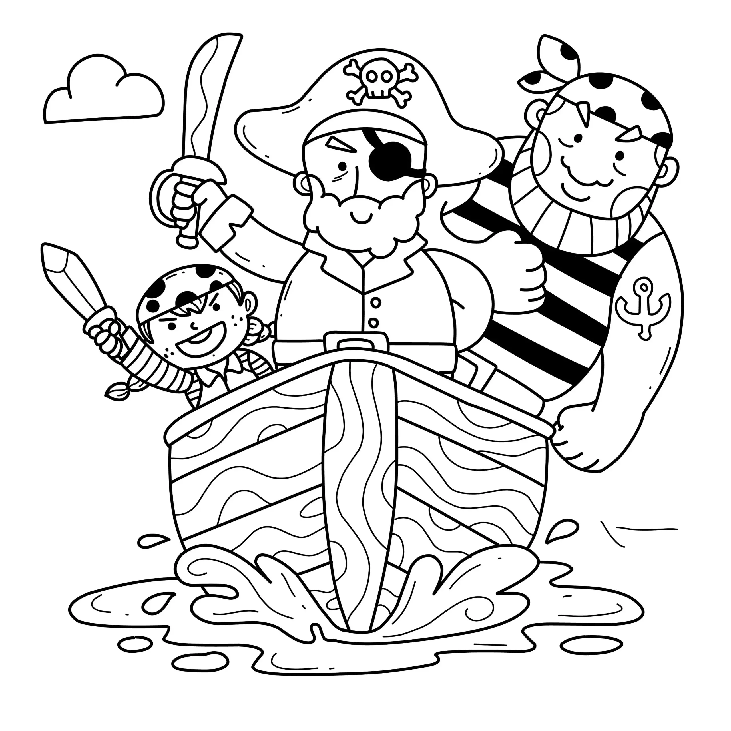 coloring pages of pirates coloring pages of pirates