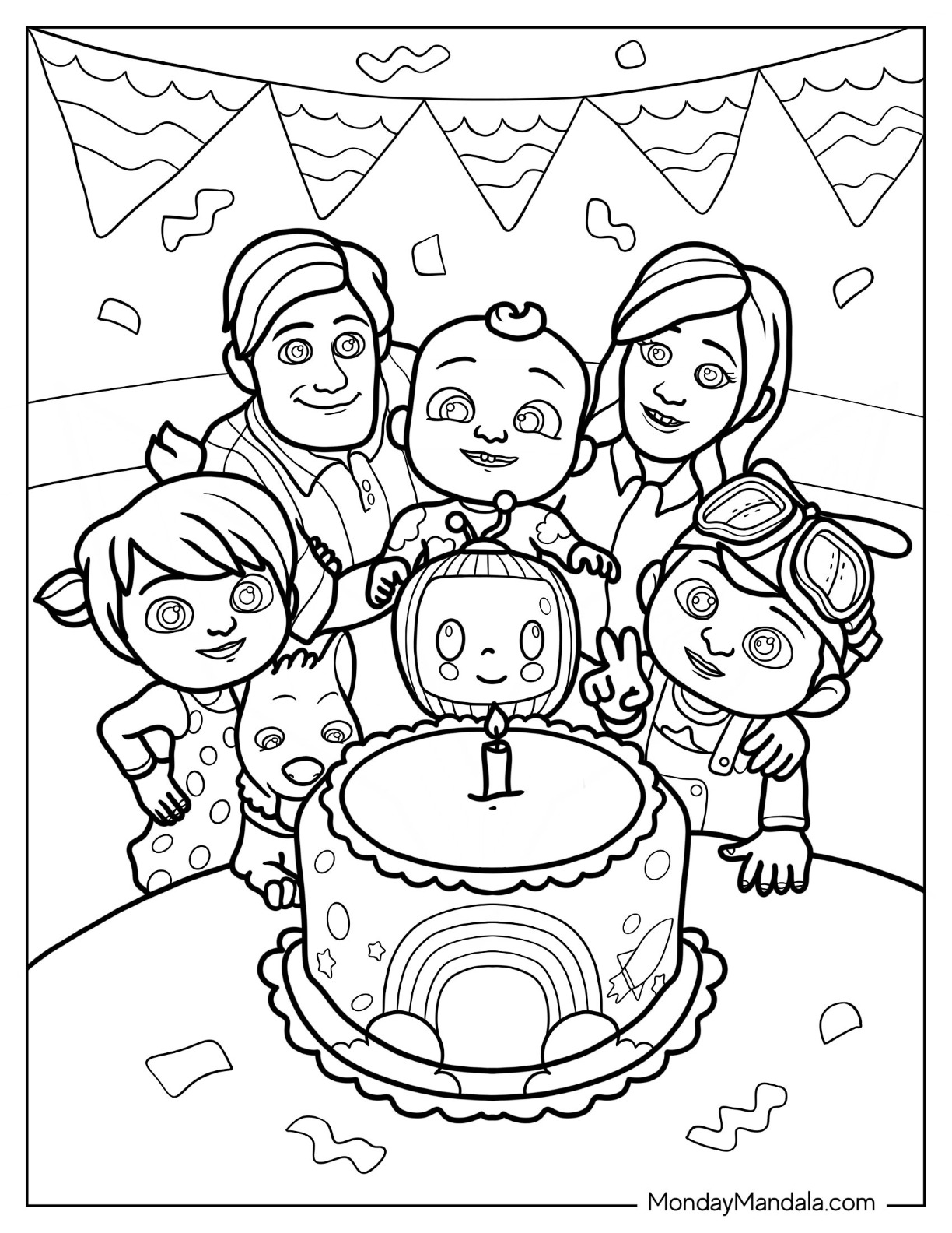 22 CoComelon Coloring Pages Free PDF Printables 22 CoComelon Coloring Pages Free PDF Printables