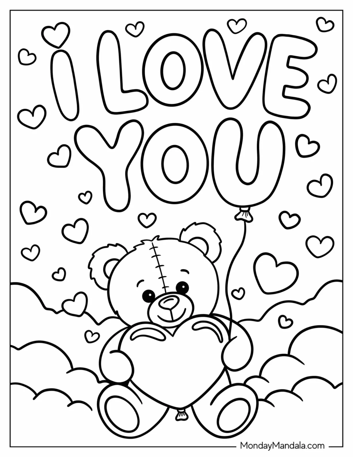 22 I Love You Coloring Pages Free PDF Printables 22 I Love You Coloring Pages Free PDF Printables