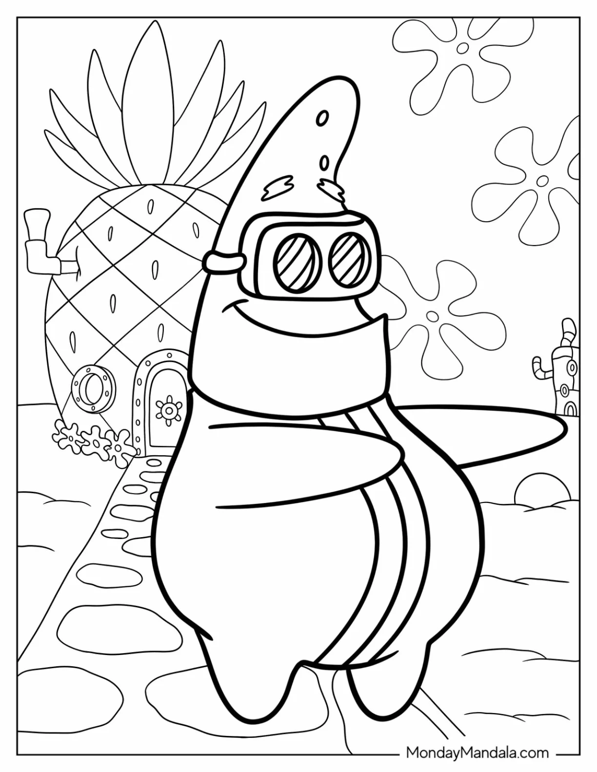 patrick star colouring pages patrick star colouring pages