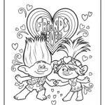23 Trolls Coloring Pages Free Printable PDFs 