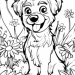 25 Amazing My Cute Dog Coloring Sheets My Coloring Zone