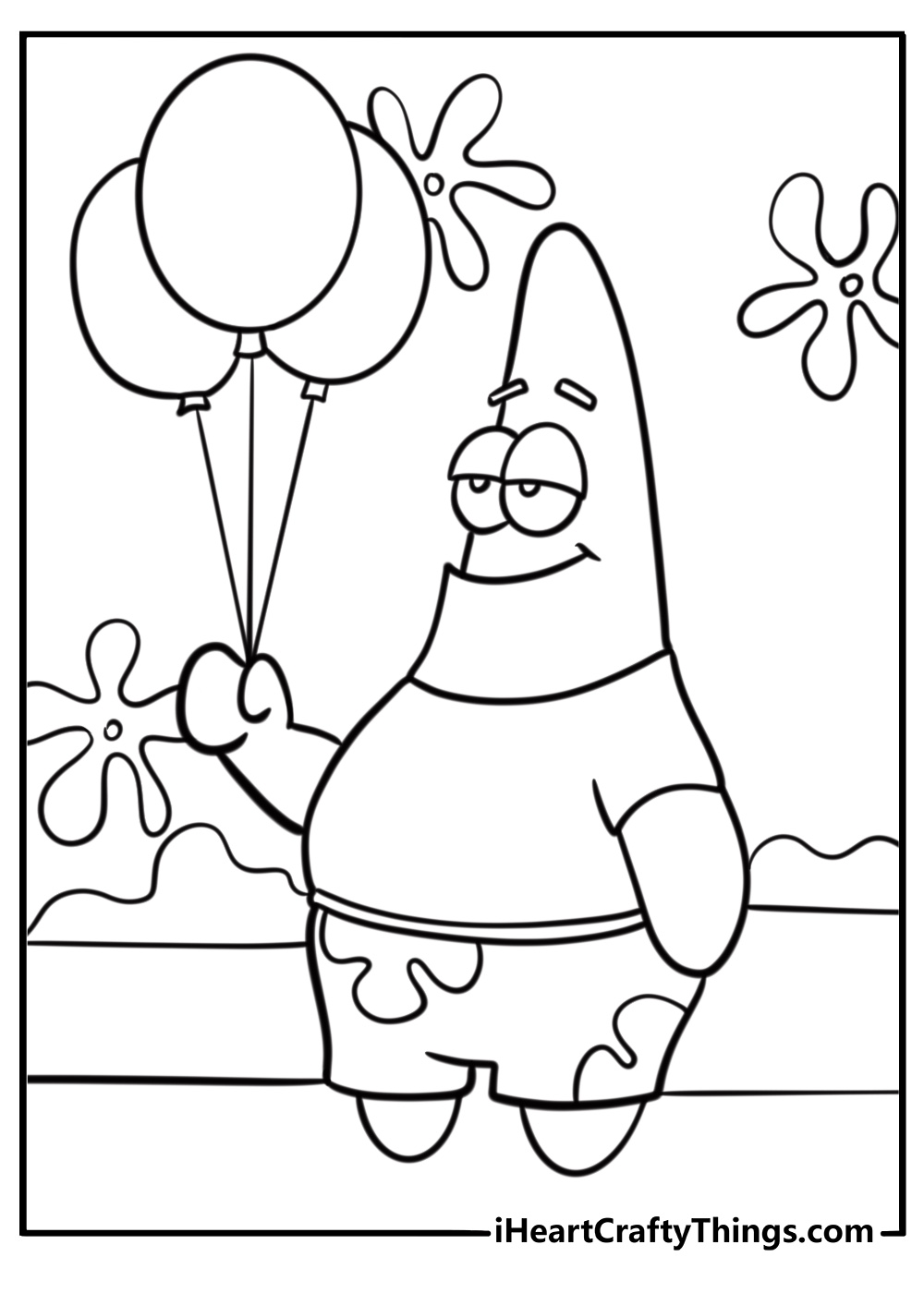 25 Patrick Star Coloring Pages 100 Free To Print 25 Patrick Star Coloring Pages 100 Free To Print