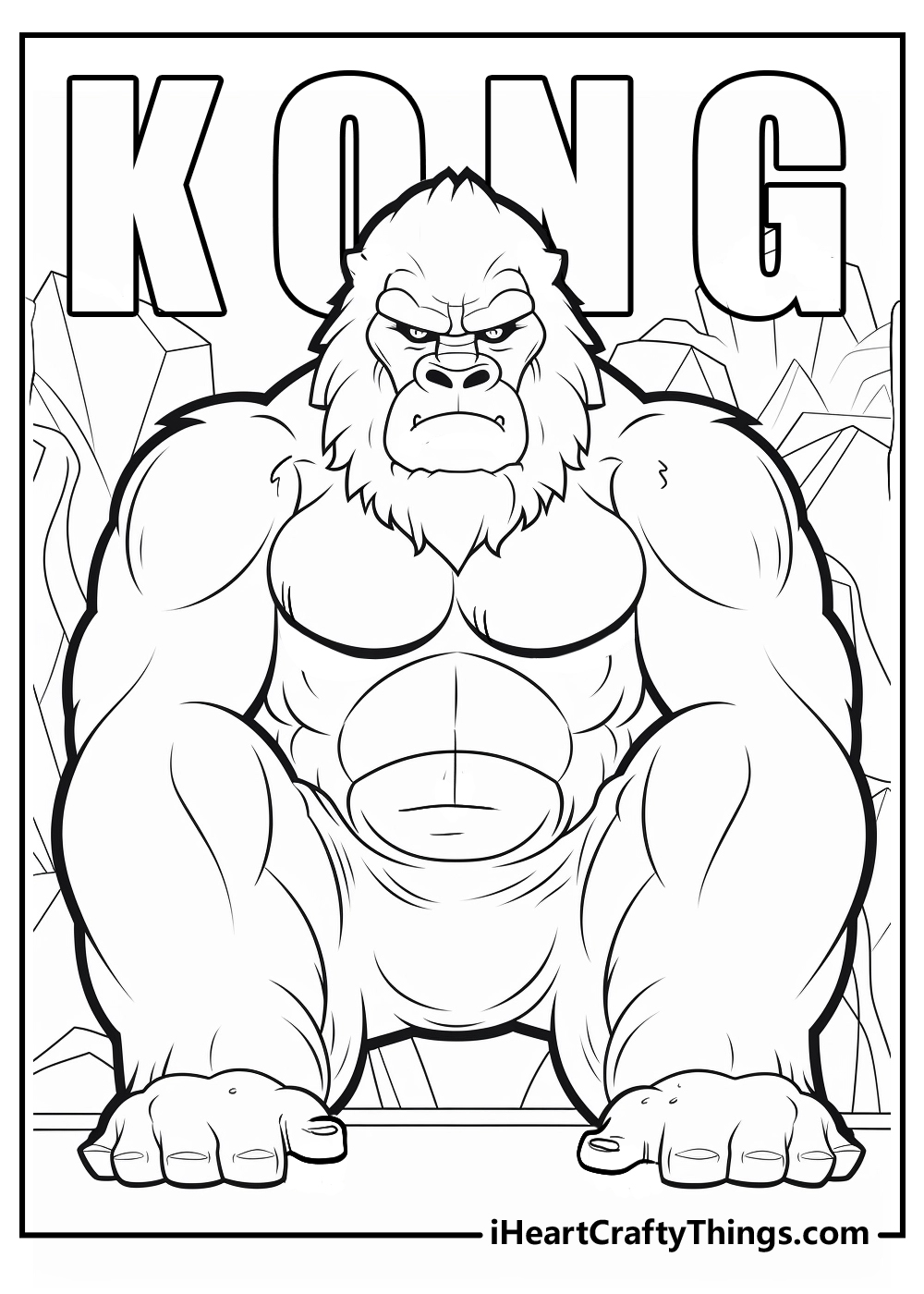27 King Kong Coloring Pages 100 Free PDF Printable 27 King Kong Coloring Pages 100 Free PDF Printable