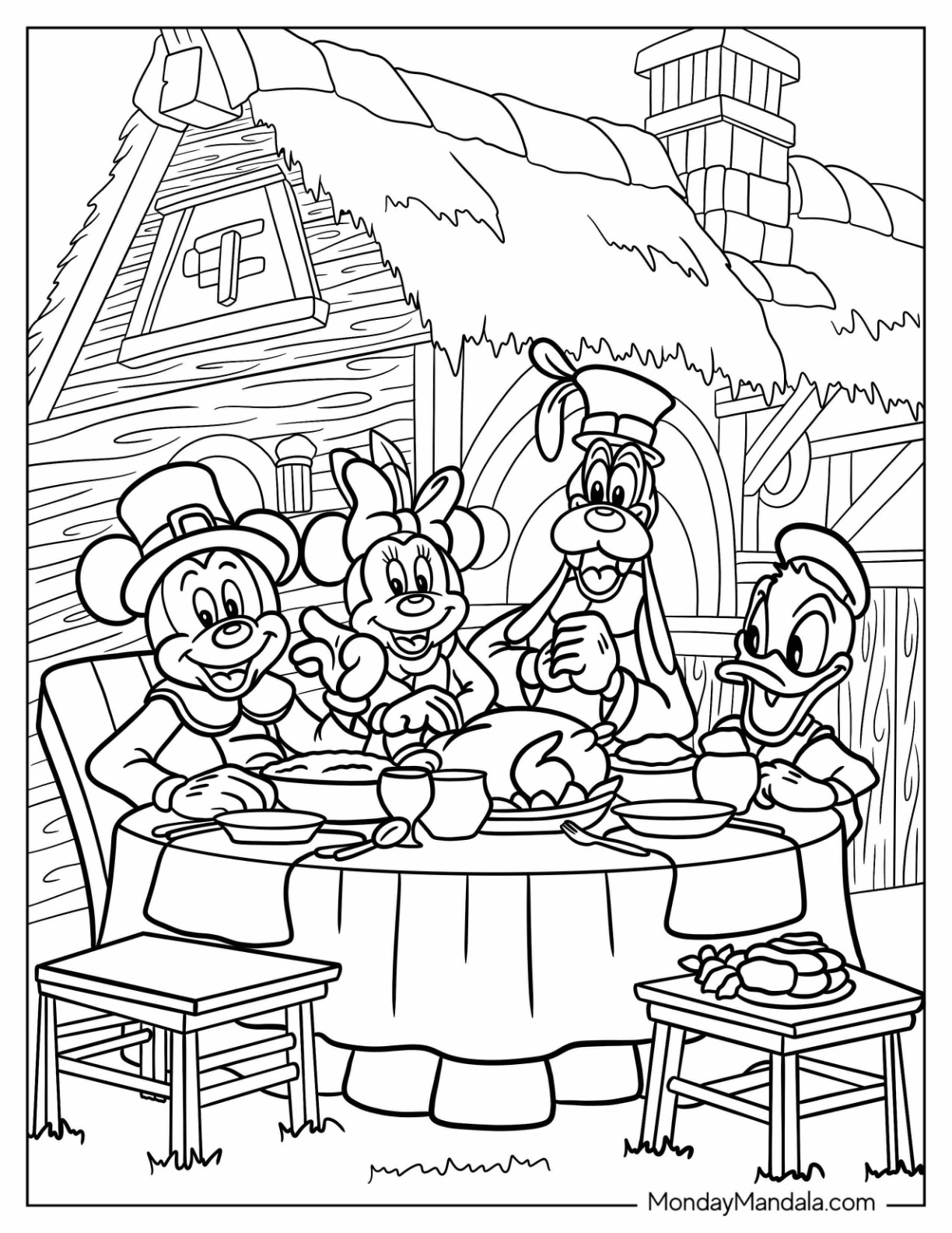 28 Disney Thanksgiving Coloring Pages Free Printables 28 Disney Thanksgiving Coloring Pages Free Printables