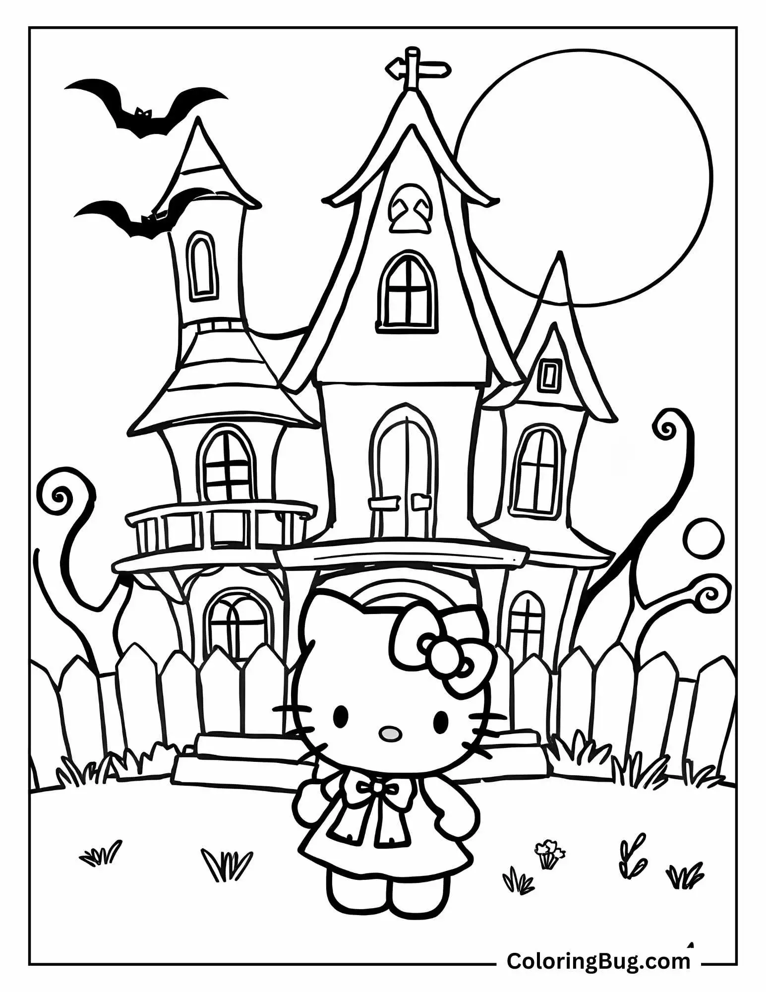30 Hello Kitty Halloween Coloring Pages Free Printable PDFs 30 Hello Kitty Halloween Coloring Pages Free Printable PDFs