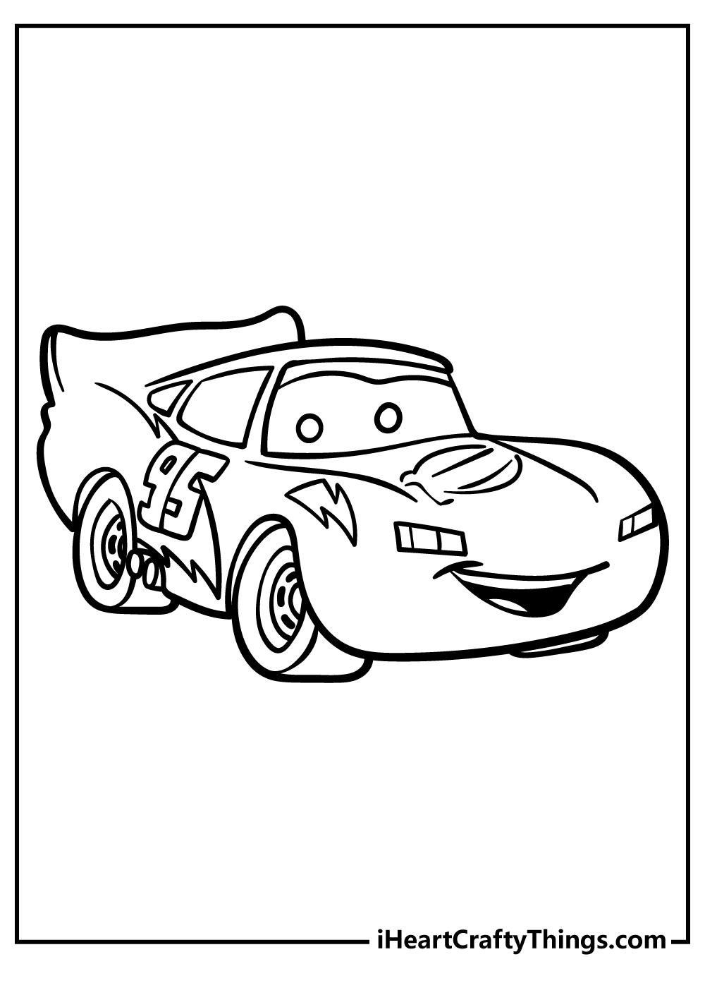 30 Lightning McQueen Coloring Pages 100 Free Printables 30 Lightning McQueen Coloring Pages 100 Free Printables