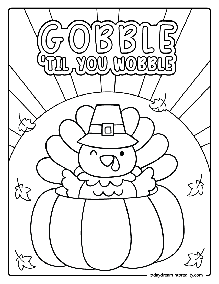 31 Thanksgiving Coloring Pages Free PDF Printables Daydream Into Reality 31 Thanksgiving Coloring Pages Free PDF Printables Daydream Into Reality