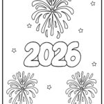 32 Free Happy New Year Coloring Pages For 2026 