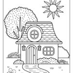 47 House Coloring Pages Free Printables For All Ages 