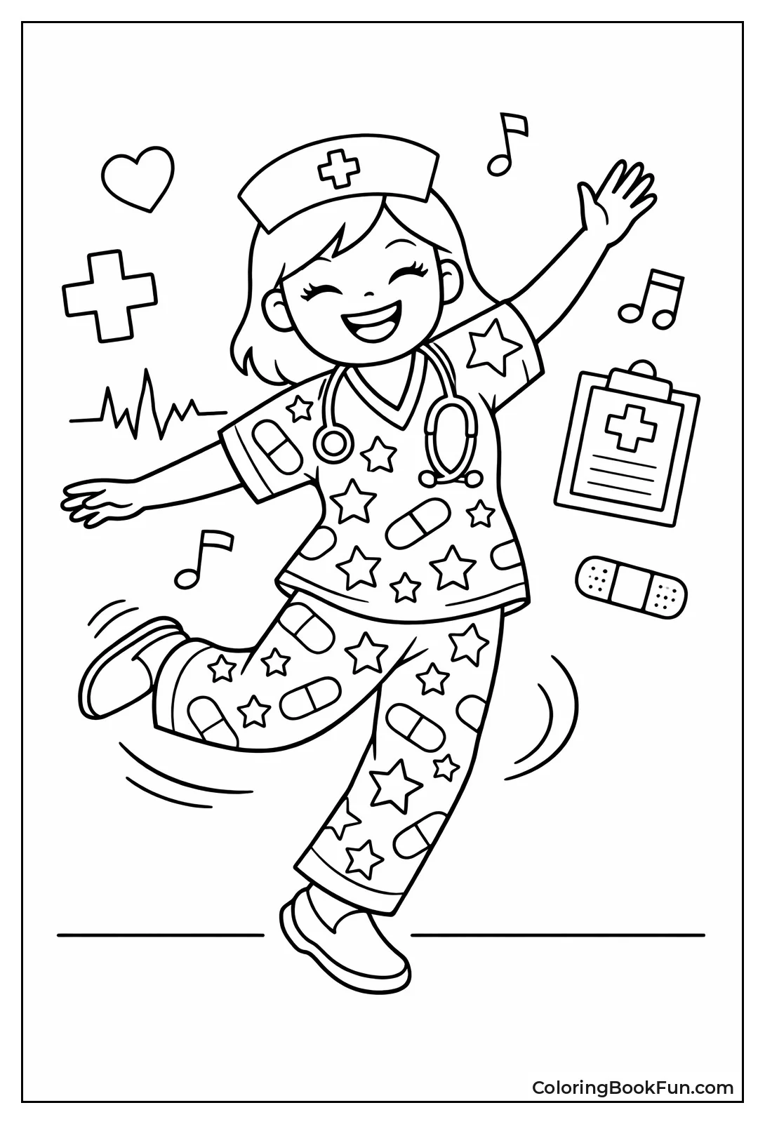 49 Nurse Coloring Pages Free PDFs ColoringBookFun 49 Nurse Coloring Pages Free PDFs ColoringBookFun