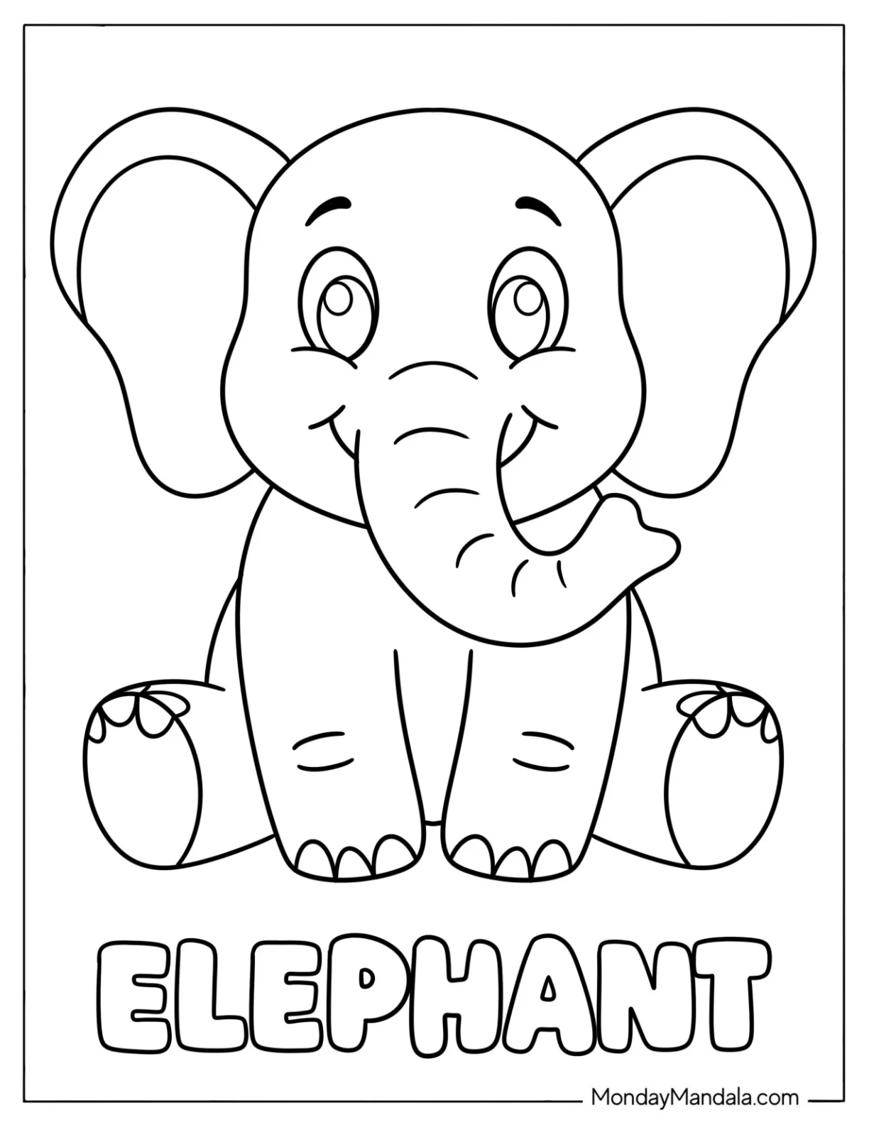 50 Coloring Pages For Toddlers Free PDF Printables 50 Coloring Pages For Toddlers Free PDF Printables