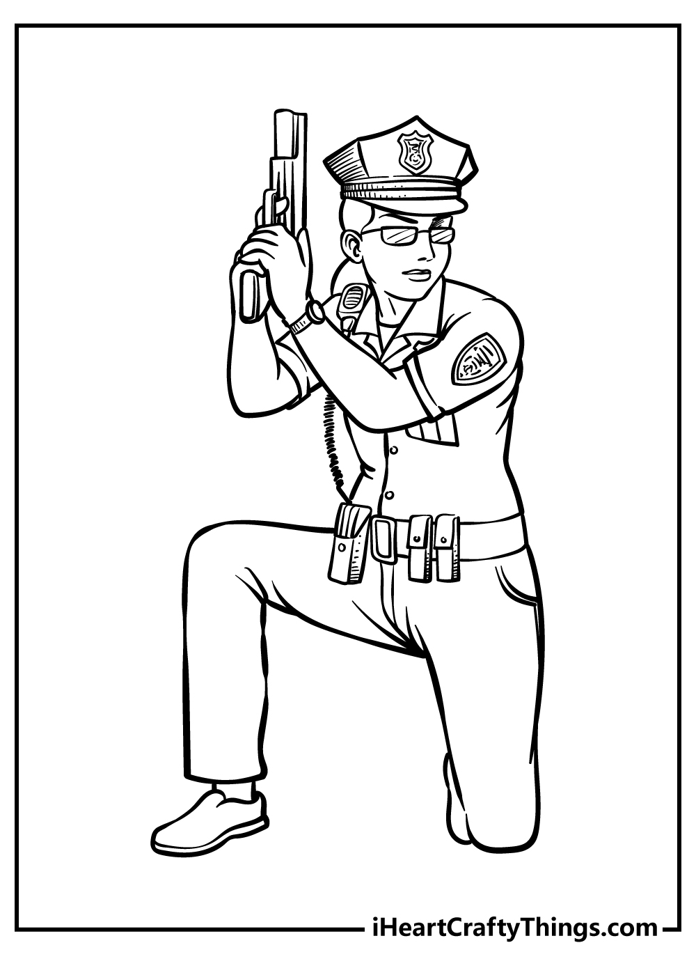 50 Police Coloring Pages 100 Free PDF Printables 50 Police Coloring Pages 100 Free PDF Printables